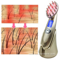 Portable red light hair growth laser massage comb